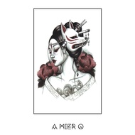 Temporary Tattoo - Geisha Wearing Fox Mask