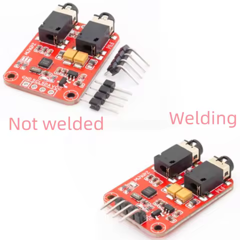 3.3-5V RDA5820 FM Frequency Modulation Transceiver Module 76-108.0MHz FM Broadcast Transmitter Recei
