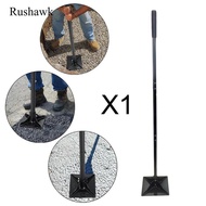 Rushawk SiaBiced Ground Tamper Tool Compaction Levelling Paver Tool Garden Landscaping Rammer for