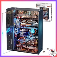 [From Japan]ROKR 3D Puzzle Electric Parallel World Movable Model with Light 3D Puzzle Interior Decor