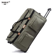 Large-Capacity Oxford Cloth Luggage Travel Trolley Case 158 Air Consignment Bag 107cm Foldable Overs