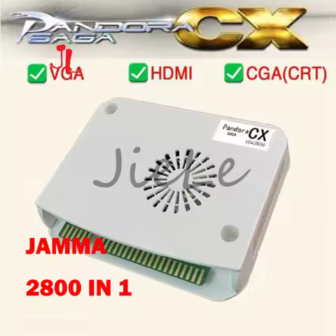 Pandora Saga Box CX 2800 DX 5000 In 1 Specia Arcade Game Console Jamma Mainboard PCB Joystick Bartop