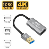 GROSIR Video Capture Card HDMI To USB 3.0 Full HD 1080P 4K Hdmi Captur