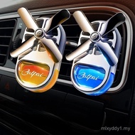Car Air Outlet Liquid Four-Leaf Windmill Perfume Light Car Decoration Essential Creative Pendant toi