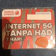 hotlink prepaid 017 - 260 4144 VIP Number ABAA Self - Register Only