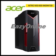 Acer Aspire Nitro N50-600-9400W10D Gaming Desktop ( I5-9400F, 4GB, 1TB, GTX 1650 4GB, W10 )