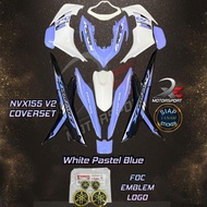 COVERSET FOR YAMAHA NVX V2 COVERSET INDONESIA AEROX DESIGN VIRAL COVER SET NVX155 V2
