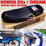 HONDA EX5 / DREAM RACING SEAT SAKORN SA KORN THAILAND CARBON HIGH POWER HP SIT SARUNG COVER RECARO KINGDRAG VRX KULIT