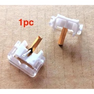 1pc transparent diamond tip needle for Shure N44-7 M44-7 N55E DN305 OEM stylus for gramophone Turnta