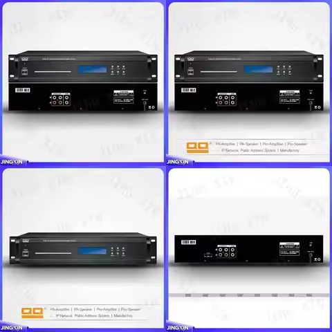 for QQCHINAPA LPC-105 PA System DVD VCD CD MP3 Player With USB Portable Audio Amplifier Karaoke Mach