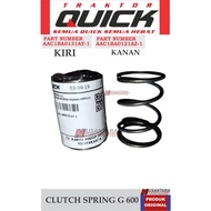 Clutch spring g 600 quick, quick g 600 tractor clutch spring, quick tractor spare part, quick rice f