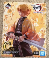 全新 未開封 一番賞 鬼滅之刃 4 成為比任何人都要強韌的刀刃 系列 一番賞  C賞 我妻善逸 善逸 模型 日本 原裝 日版 正版