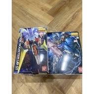 Set MG GAT-X105B Build Strike Gundam Full Package/Universe Booster UB-01 Genuine Ladder Box Work The