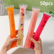 100pcs DIY Ice Popsicle Bag Cream Maker Mold Disposable Ice Mold Freezer Bag For Yogurt Sticks〔CC11〕