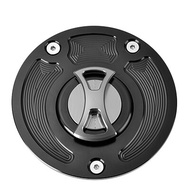 Dark Grey Gas Fuel Tank Cap Cover For Kawasaki ZX10R ZX14 ZX9R ZZR600 ZZR1200 ZXZ800 Z750 Z1000 ER65