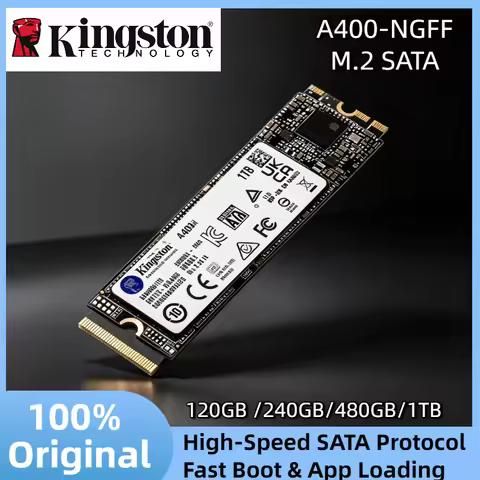 Kingston A400 M.2 2280 SATA SSD 2TB 1TB 480GB 240GB 120GB NGFF Internal Solid State Drive for Deskto