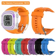 Watch Band for Garmin Forerunner 10 15 GPS Sports Watch Soft Silicone Small Large Replacement Strap Bracelet Forerunner 10 15