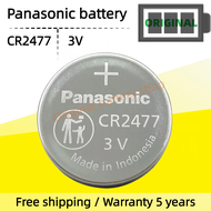 Original Panasonic CR2477 battery Car key remote control battery Sensor high temperature resistant c