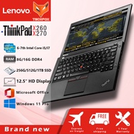 Lenovo ThinkPad X260/X270 laptop - Ultrabook 12.5" / Intel Core i5 i7 Gen / DDR4 8G 16GB RAM / 512G 1TB SSD / BrandNew Original Laptop / Windows11Pro&amp;office