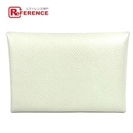 愛馬仕雙折超薄Calvi Duo零皮夾