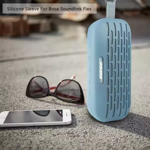 Soft Silicon Case for Bose SoundLink Flex Protective Cover Shell Shockproof Anti-Fall Protector with