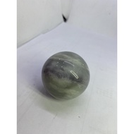 D2207 Natural Raw Ore/Colorful Fluorite Ball Diameter About 45.3mm Weight 149g