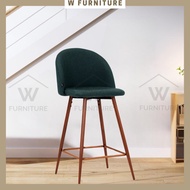 Wfurniture Nordic Island Chair Bar Chair Eames chair Cushion Bar Stool High Backrest barstool 吧台椅