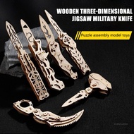 Bằng Gỗ 3D Mô Hình Lắp Ráp Claw Dao Sáng Tạo Lắp Ráp Bằng Gỗ Dao mô hình máy móc Cho Trẻ Em quà tặng
