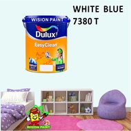 WHITE BLUE 7380 T ( 5L ) ICI DULUX EASY CLEAN / EASYCLEAN INTERIOR PAINT