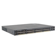 Cisco WS-C2960X-48FPD-L Catalyst 2960-X 48 GigE PoE Switch 740W w/SFP+ (Renewed)