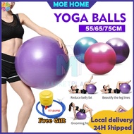 Yoga Fitness Ball Burst Resistance Yoga Ball Thickened Exercise Ball Bola Yoga Fitness Gym Ball 瑜伽球 