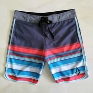 Volcom กางเกงชายหาดชายแห้งเร็วขนาดบวกท่องทะเลกางเกงขาสั้นกางเกงว่ายน้ำน้ำพุร้อนกางเกงหลวม
