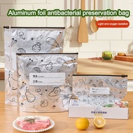 🔥HYA⁴🔥Reusable Aluminum Foil Sealable Storage Bags with Zipper, 10PCS Stand-Up Sealable Freezer Pouc
