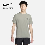 Nike Dri-FIT Mens Rise 365 Running Division Tee - Dark Stucco ไนกี้ เสื้อวิ่งผู้ชาย Rise 365 Running