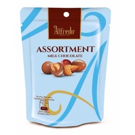 Alfredo Pouch 30g Coklat Almond Milk Assortment Milk Coklat Malaysia Coklat Alfredo Coklat Almond