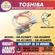 GR-R25MPT GR-R26MPD GR-R31MPD GR-M26MPD TOSHIBA REFRIGERATOR DEFROST THERMOSTAT + THERMAL FUSE GRR25