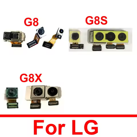 Front Rear Main Camera Module For LG G8 ThinaQ G820N G820V G820QM G8S ThinaQ G810EAW G8X ThinQ G850