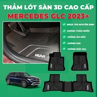 Mercedes GLC 2023-2026 3D car floor mats made of high quality TPE