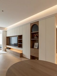 全屋定制 Whole house customization  中古風   C字櫃 C-shaped counter 轉角櫃 鞋櫃 門廳鞋櫃 任何尺寸造型可定造 鞋架 shoebox (🚚送貨上門fr