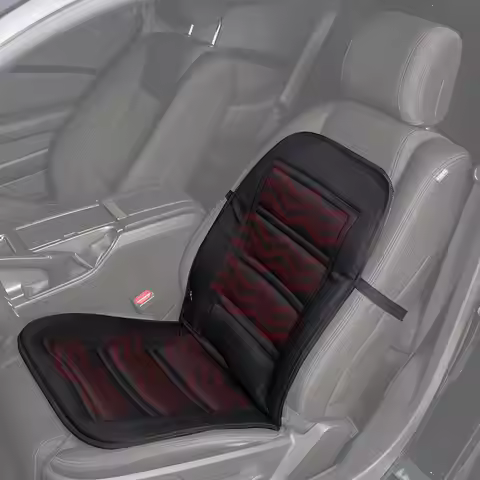 A60E-2X Heated Car Seat Cushion - Auto Seat Cover Warmer Auto Headed With Lumbar Support