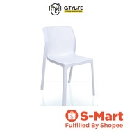 Citylife Nordic Style Allweather stool - White - D8829 - Citylong