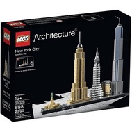 樂高 建築系列 LEGO Architecture 紐約市 NYC 21028 (598 Pieces)