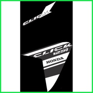 ♆ ❐ Honda Click 125 Front Side Decals (Pair)