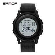 SANDA Waterproof Ultra-Thin Dual Display Multifunctional Men's Watch 337
