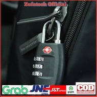 Yi Feng Lock TSA Luggage Padlock Number Code TSA Luggage Lock - TSA-335 - Black - OMTP0YBK