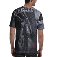 Megadeth Dystopia Fullprint T-SHIRT Polyester Jersey Material RARE T-SHIRT New Casual Tees Full Prin