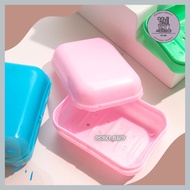 BAR SOAP HOLDER BATHROOM BAR SOAP BOX COLORED PLASTIC BAR SOAP CONTAINER