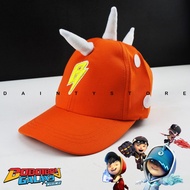 Boboiboy Character Baseball Caps For Boys Aged 3-7 Years Can Pay On The Spot