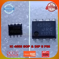 IC 4558 SMD njm4558d DIP8 njm4558d DIP jrc4558d jrc4558 and Original ic ic 4558 SMD SOP-8 original