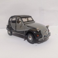 Diecast Citroen 2CV 6 Charleston Welly 1:24 miniature toy car price